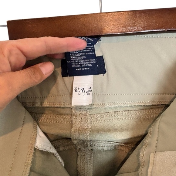 B Vertigo Pants Meghan Women’s Silicone Knee Patch Breeches In Taupe Size 28 - Picture 4 of 8